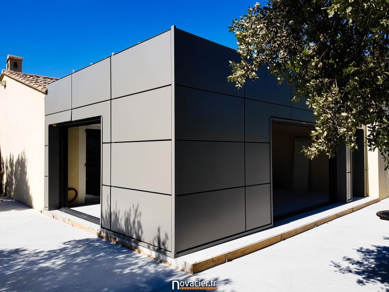 Bardage Métallique Pour Extension De Maison