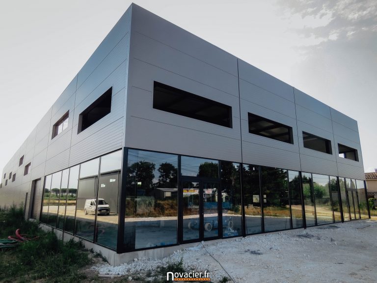 Bardage Métallique Pour Bâtiment Industriel