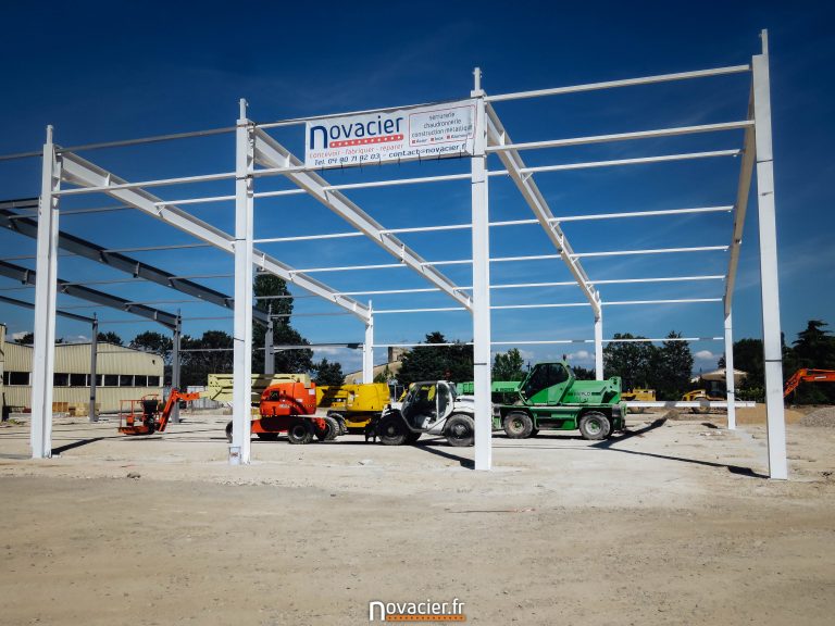 Charpente Métallique Pour Bâtiment Industriel
