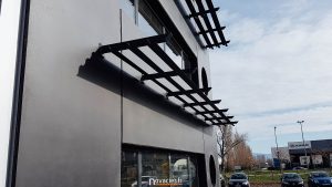 Brise-Soleil Métallique Pour Bâtiment