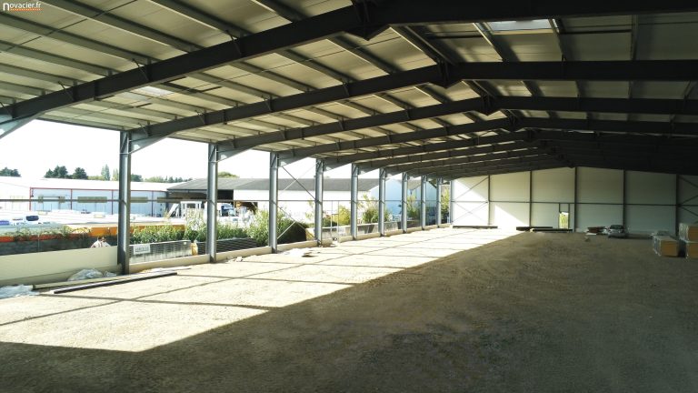 Charpente Métallique Pour Bâtiment Industriel