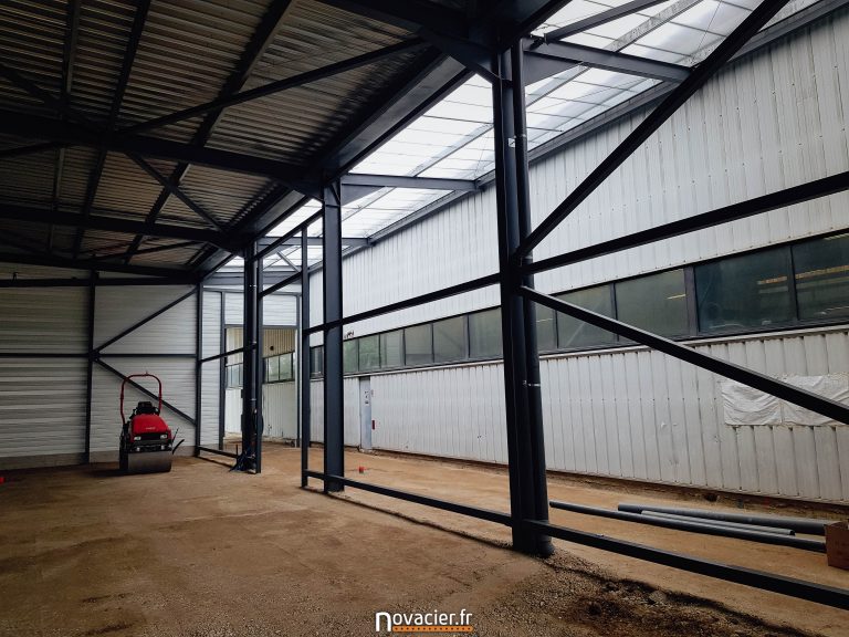 Charpente Métallique Pour Bâtiment Industriel
