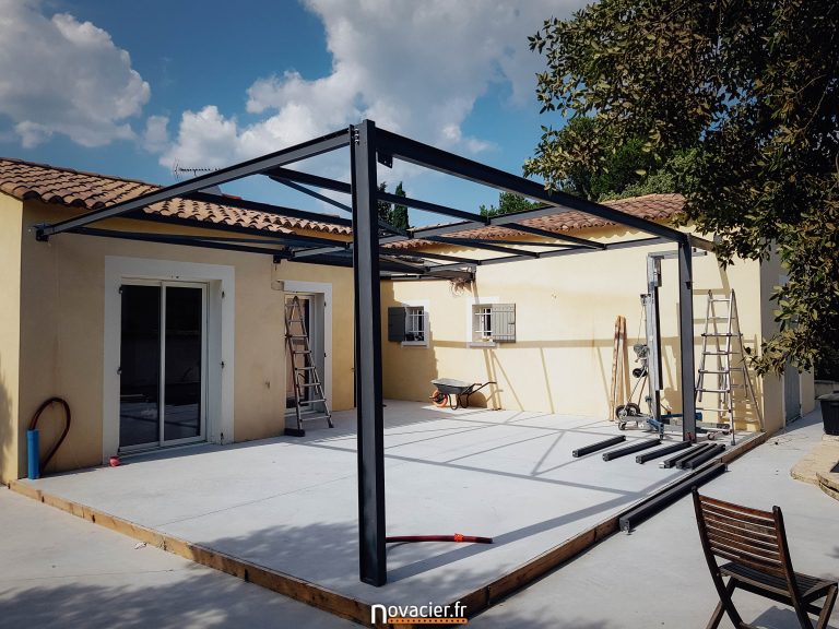 Charpente Métallique Pour Extension De Maison