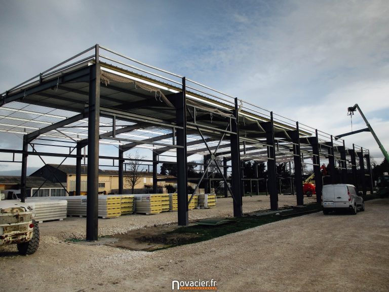 Charpente Métallique Pour Bâtiment Industriel