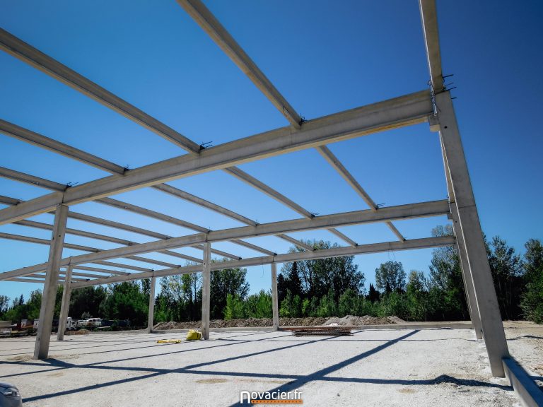 Charpente Métallique Pour Bâtiment Industriel